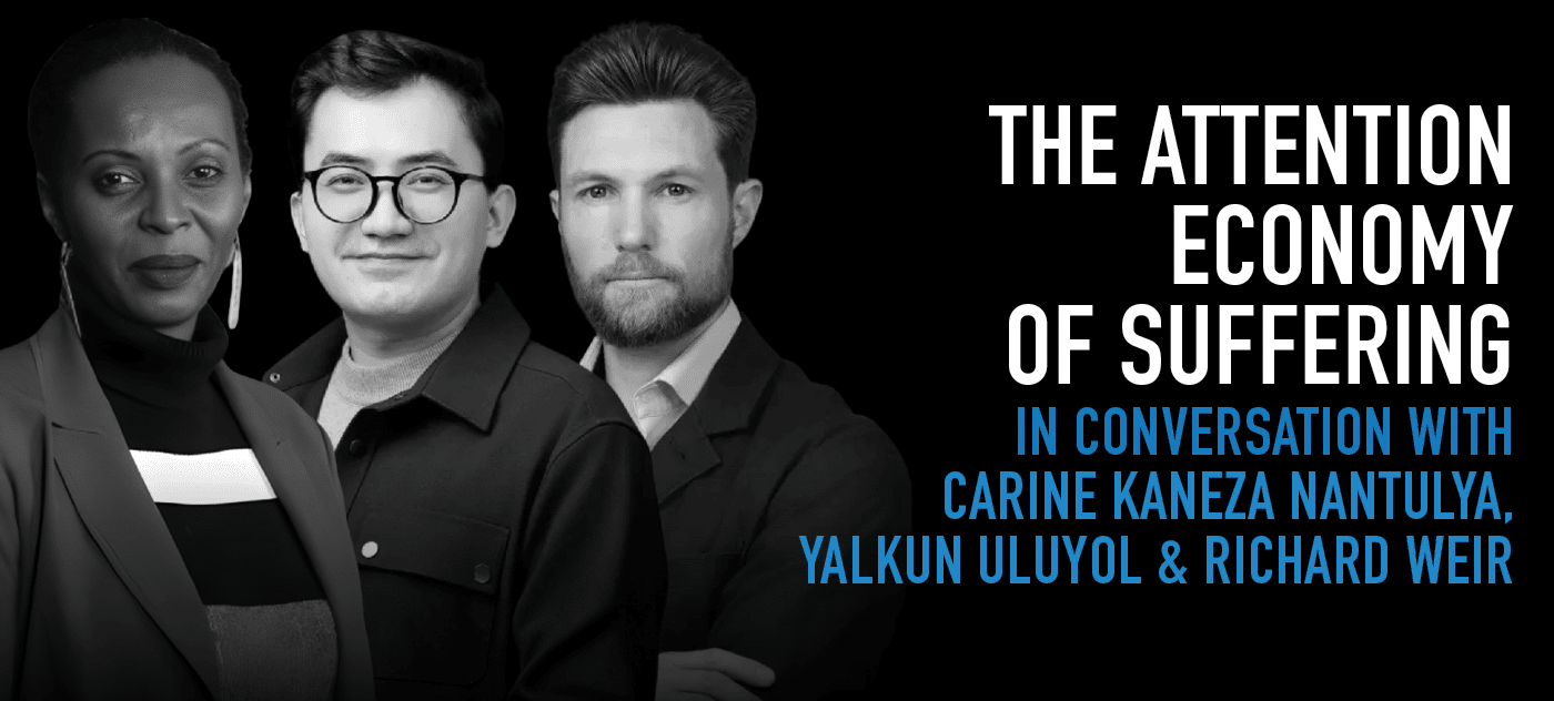 In Conversation with Sam Koslowski & Zara Seidler: Features Carine Kaneza Nantulya, Yalkun Uluyol, and Richard Weir discussing the attention economy.